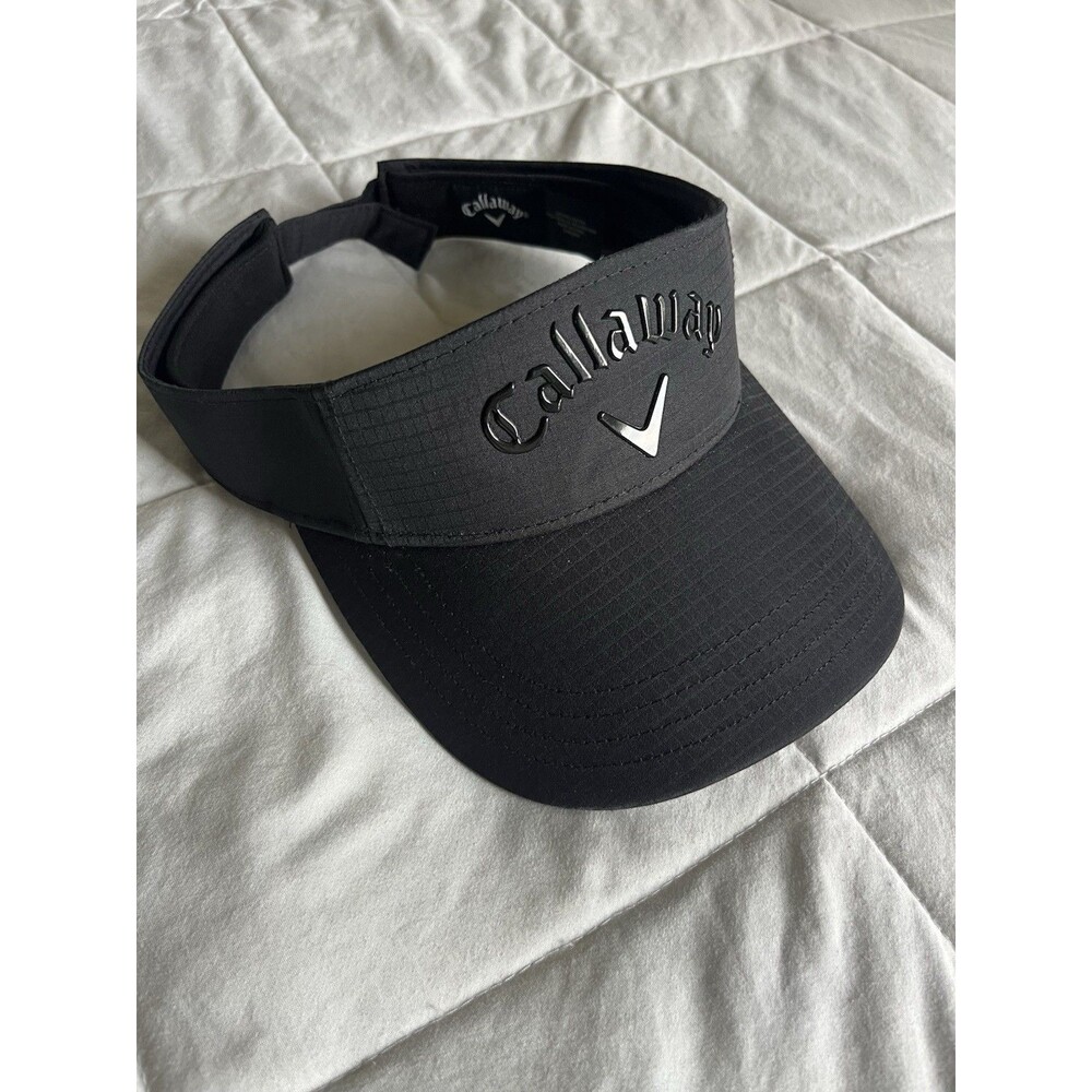 Callaway Liquid Metal Visor Adjustable Golf Cap Black One Size